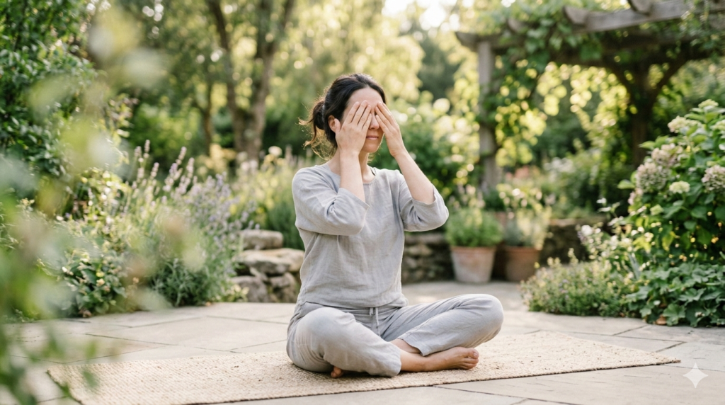 पाल्मिंग (Palming) 